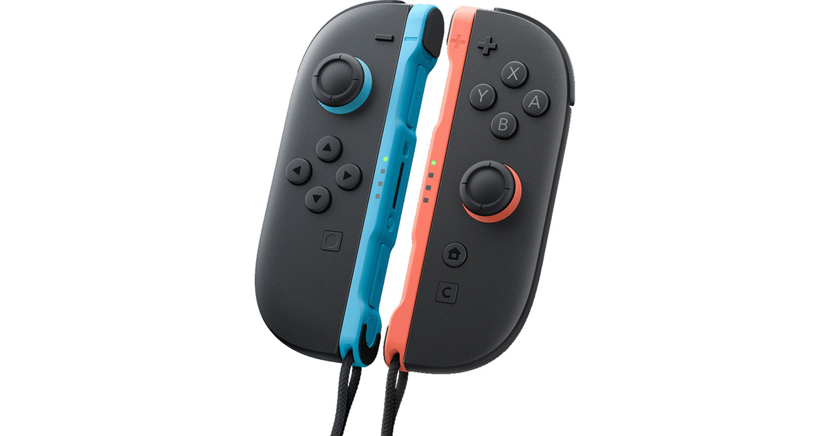 NintendoJoy-Con 2 controllerset  (Zwart/meerkleurig)