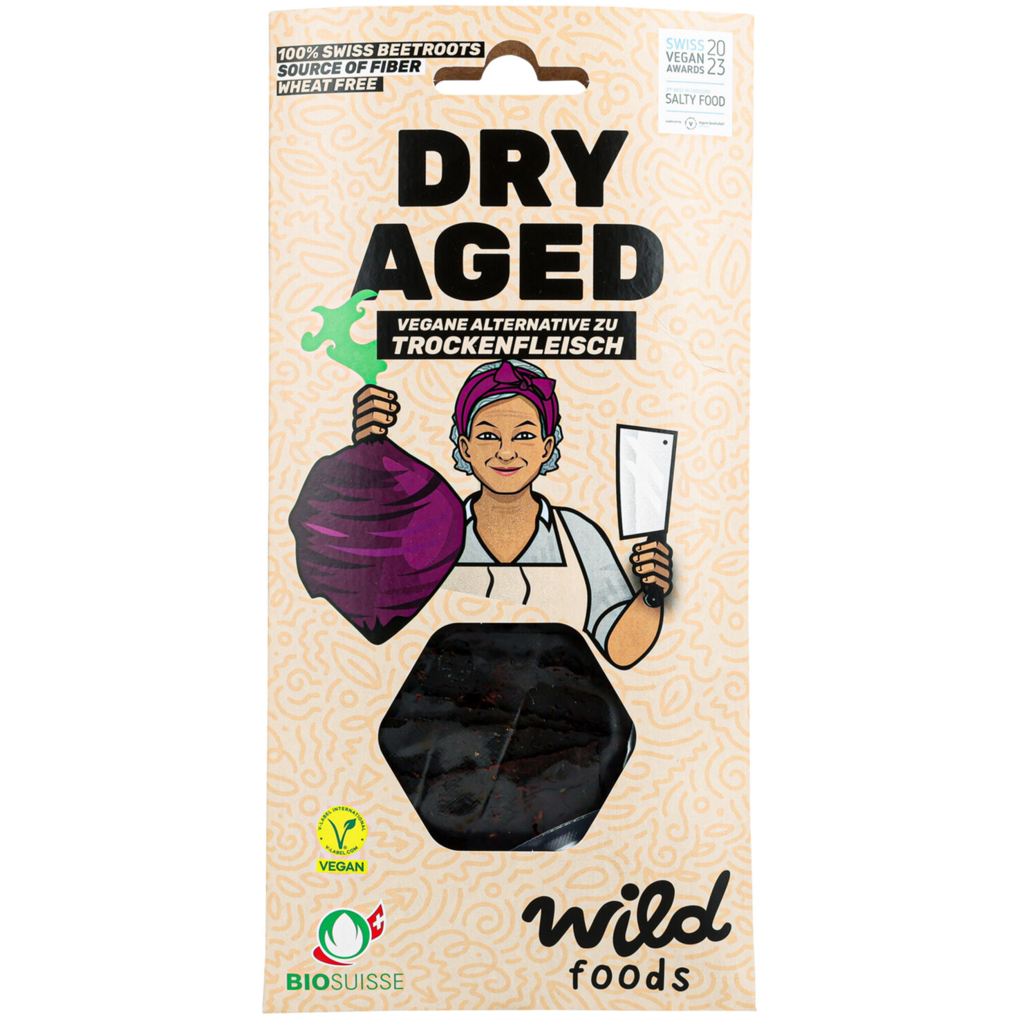 Wild Foods Dry Aged vegane Alternative zu Trockenfleisch -