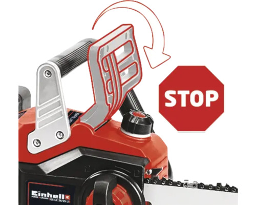 Einhell Power-X-Change GP-LC 36/35 Li accu kettingzaag, zonder accu en lader (2x18V) 35cm