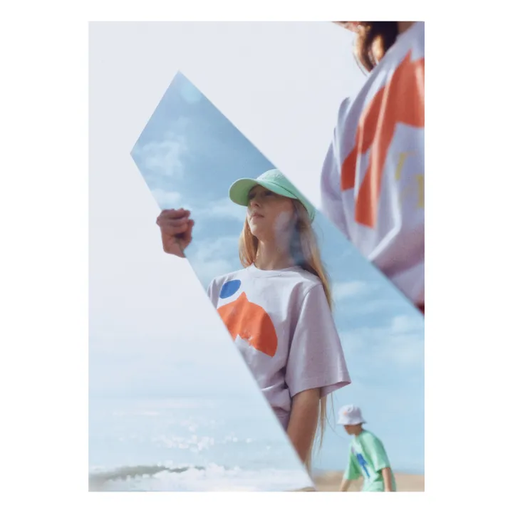 True Artist T-shirt n°05 Oiseau | Lilas