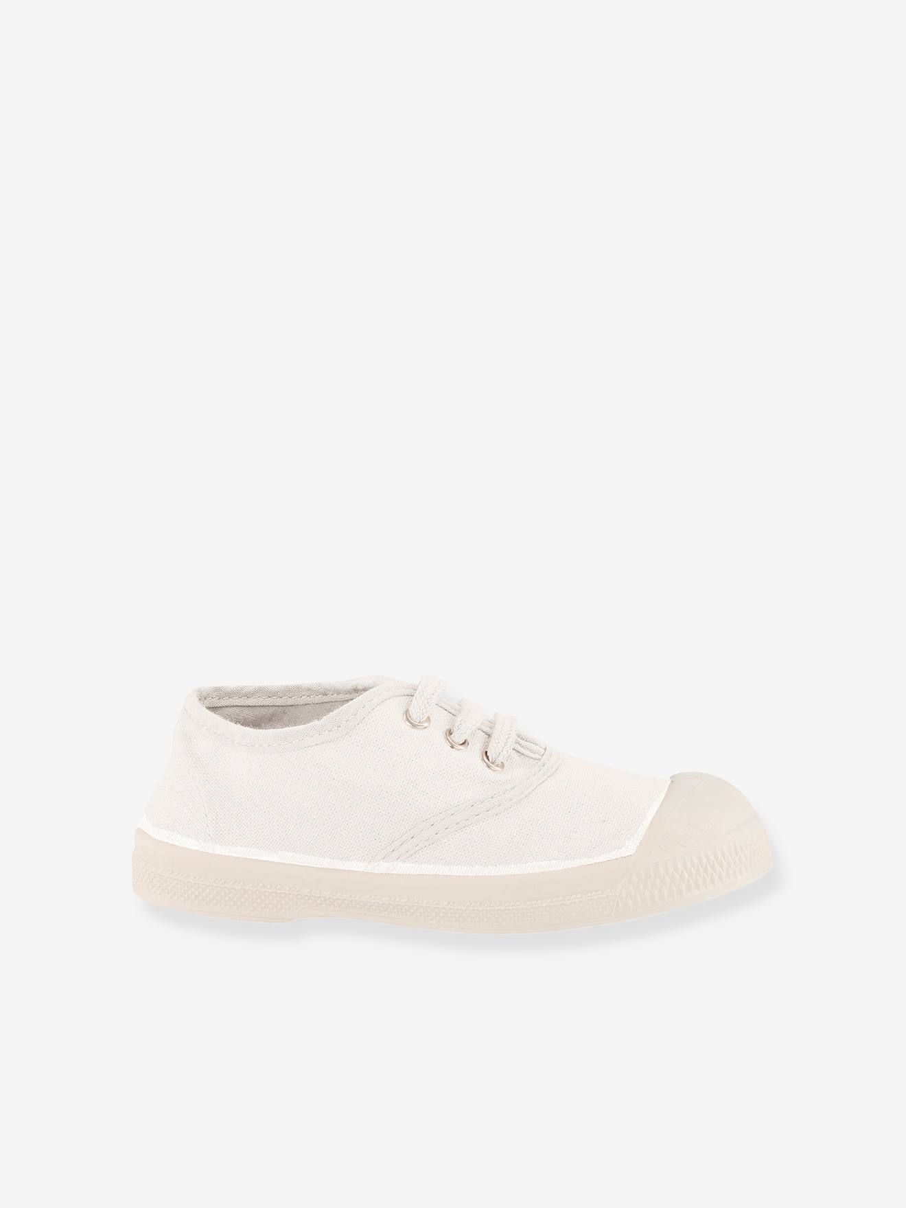 Tênis de algodão cáqui com cadarço BENSIMON®