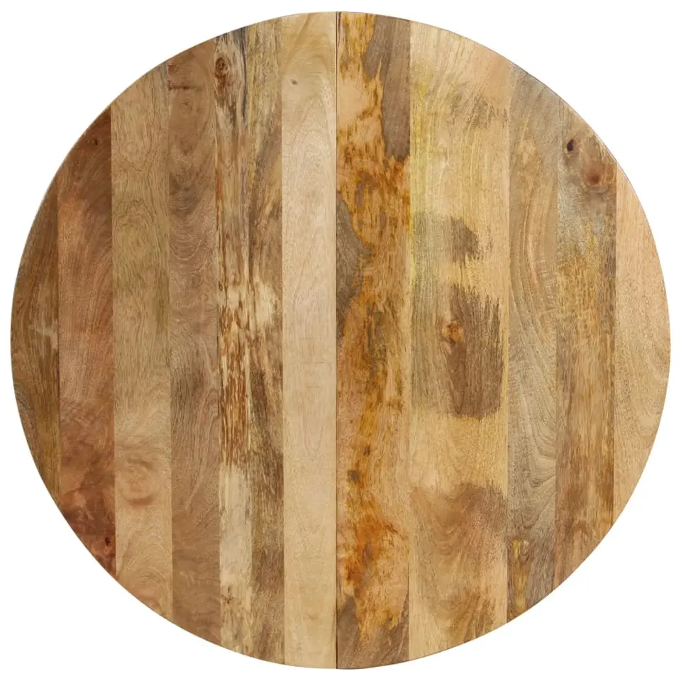 vidaXL - Eettafel - Bruin - Hout - Ø 110 x 75 cm