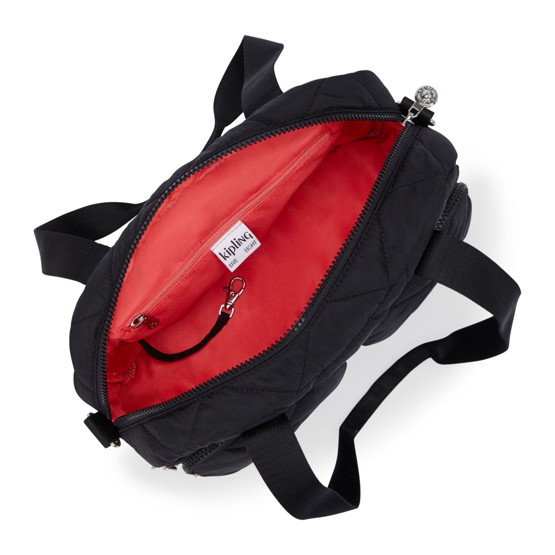 COOL DEFEA Sac Épaule Taille Moyenne avec Sangle Détachable - Cosmic Black Quilt