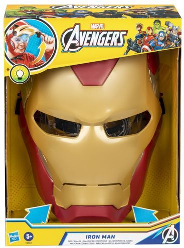 Iron Man - FX-Masker - Rood/Zilver - Kunststof