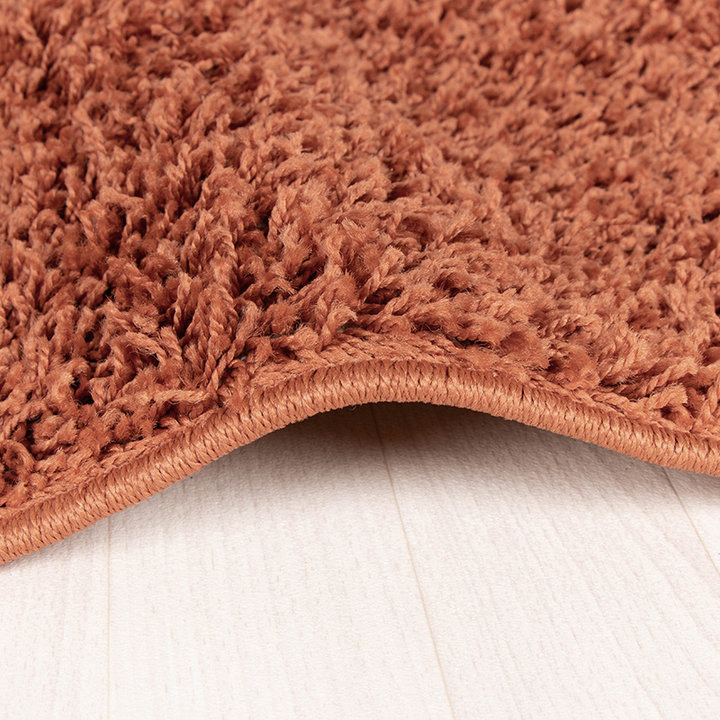 Rond Hoogpolig vloerkleed - Solid Terra