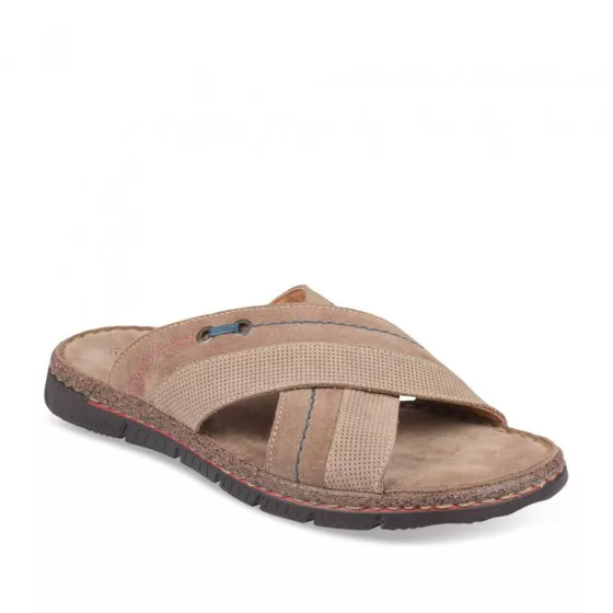 Mules MARRON CAPE BOARD CUIR
