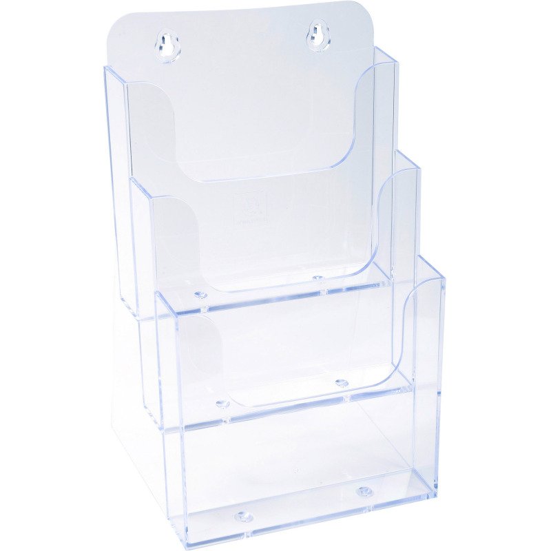 Présentoir distributeur de table 3 cases A5 Exacompta