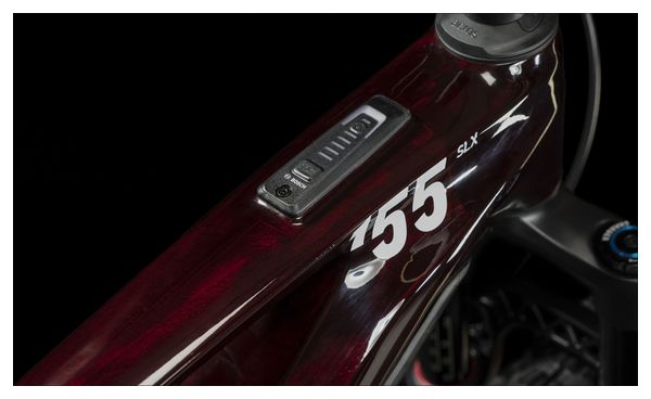 VTT Électrique Tout-Suspendu Cube Stereo Hybrid One55 C:68X SLX 750 Sram GX Eagle 12V 750 Wh 29'' Rouge Liquid Carbon 2024