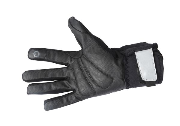 BEAM COVER Unisex-Handschuh mit reflektierender Schutzhülle  schwarz_silber  S