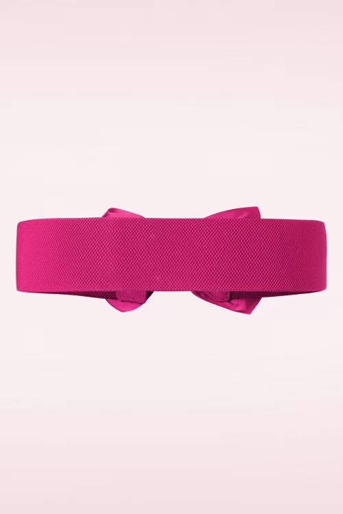 Banned Retro Bella strikriem in roze