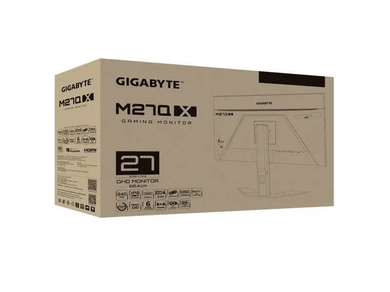 [OUTLET] - Gigabyte M27Q X - LED-skærm - 27