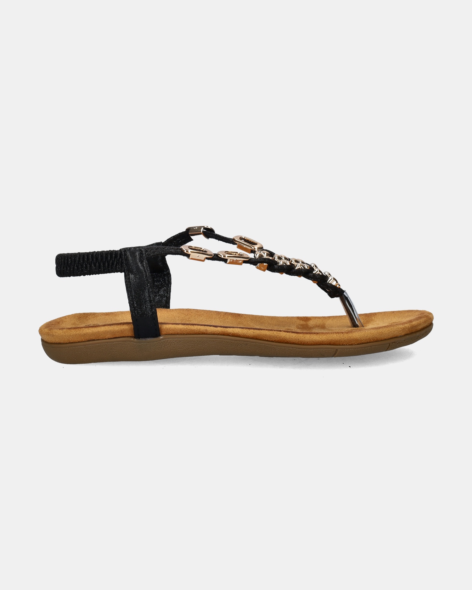 Dolcis Sandalen  - zwart
