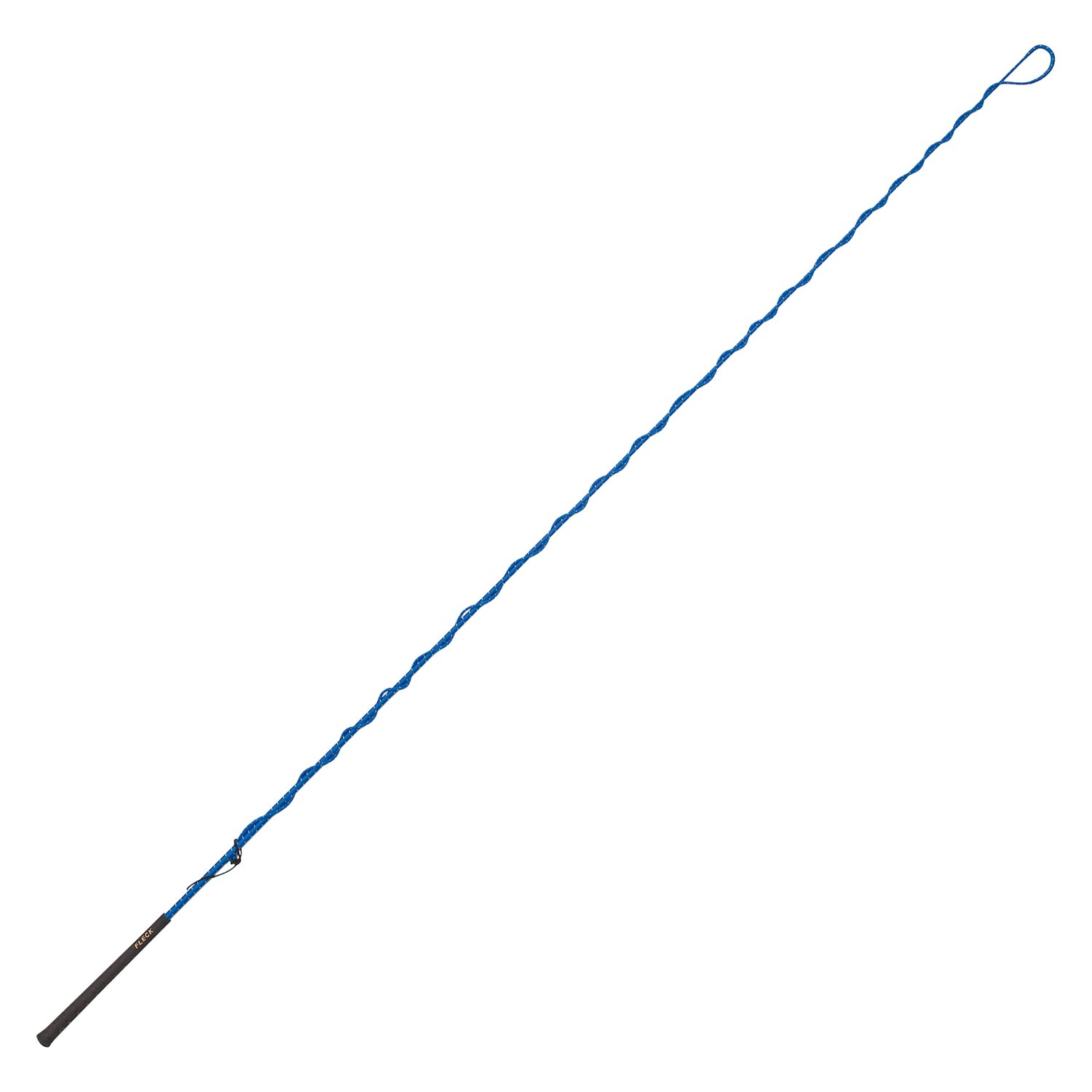 FLECK Longierpeitsche in 2-Farben-Optik  - royalblau - 200 cm