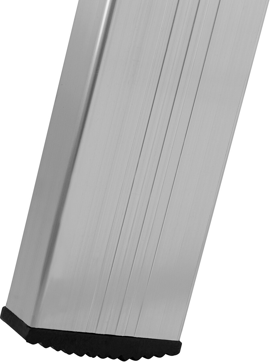 Craftfull Anlegeleiter CF-106C, Aluminium-Leiter, 2-3,8 Meter, 3 J. Garantie, Hartgummifüße, 150 kg (2.0 Meter)