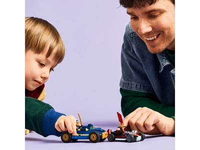 LEGO Rogue vs. Drix racewagenduel (71840)