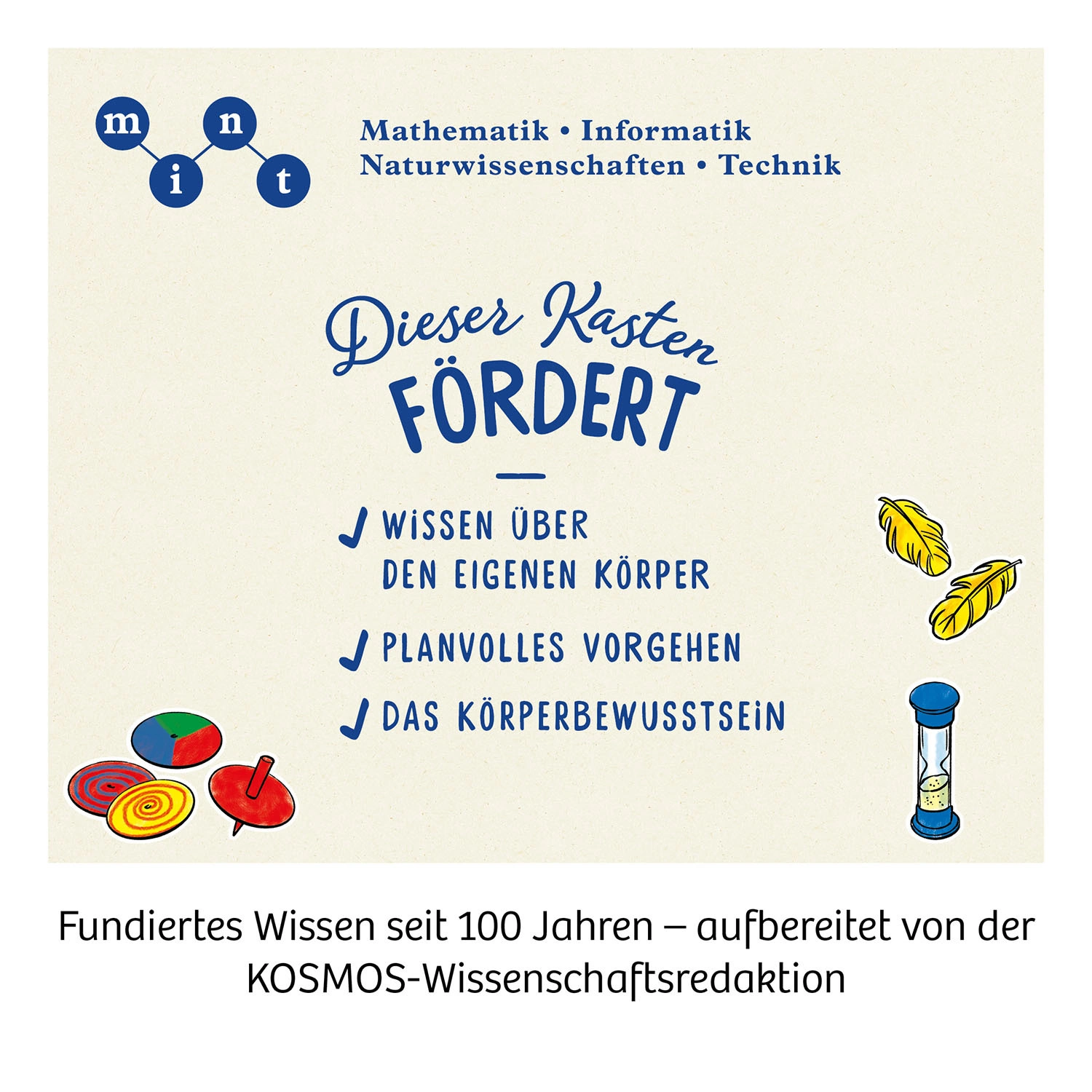 Experimentierkasten MEIN ERSTER EXPERIMENTIERKASTEN KÖRPER & SINNE
