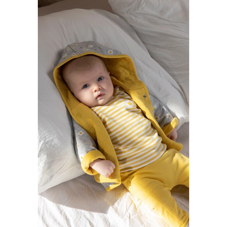 Feetje Wendejacke Egg-Cited Grau Melange