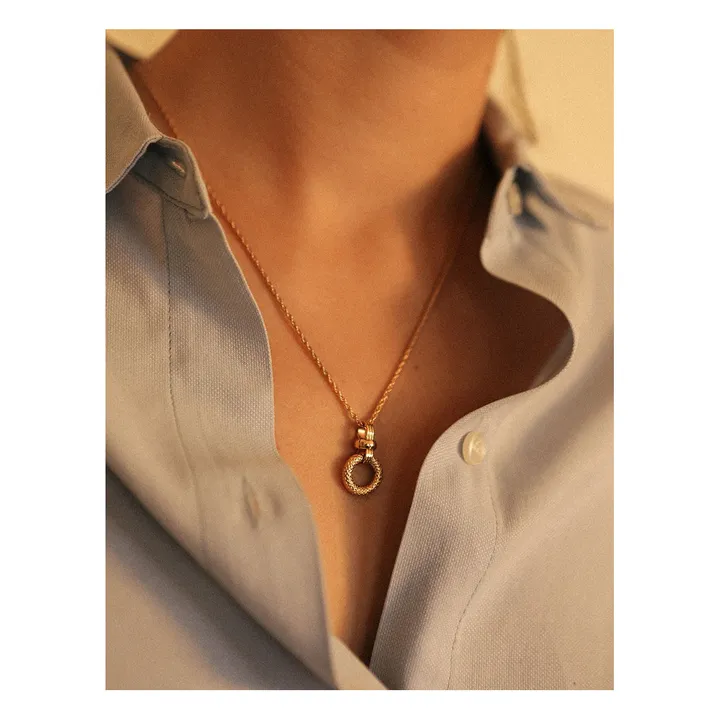 Louise Damas Pendentif Charlotte | Doré