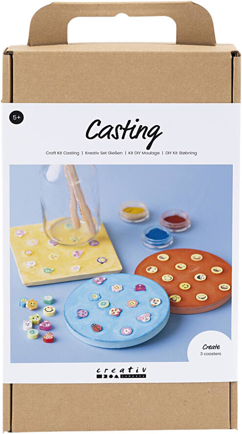 Creativ Company DIY Kit Støbning, Platter