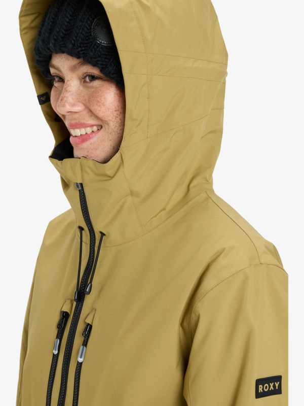 Upwards 20K Veste de snow technique Beige Femme