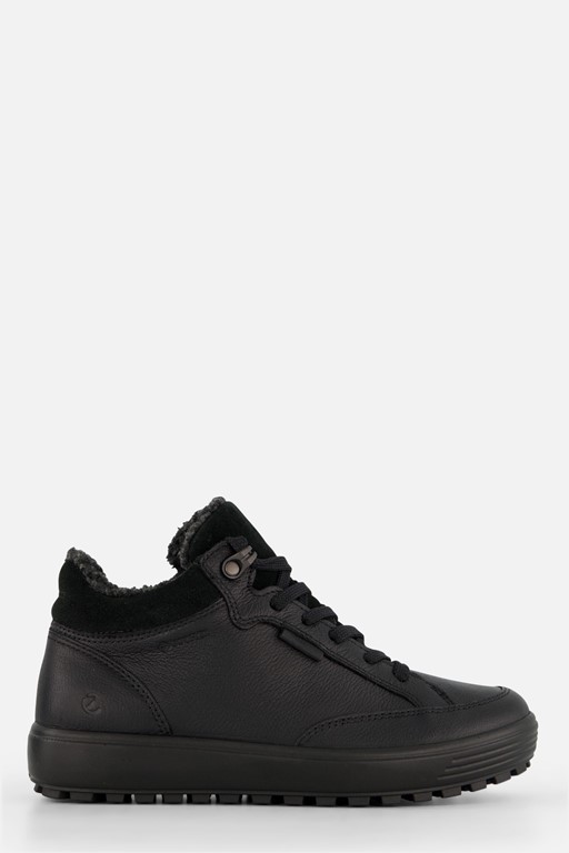 Ecco Soft 7 Tred W Veterboots zwart Leer