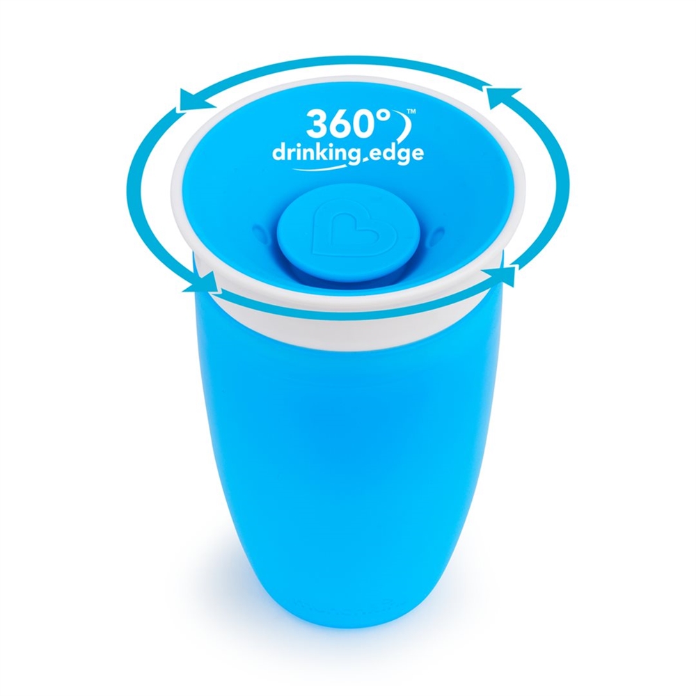 MUNCHKIN Miracle 360° Becher 296ml 100% überlaufsicher 1 Stk