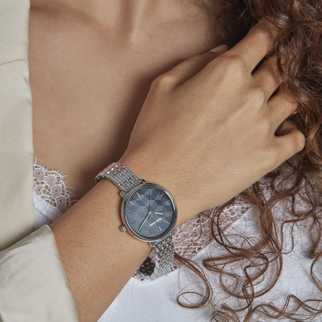 Montre Pierre Lannier Mirage Acier Argenté