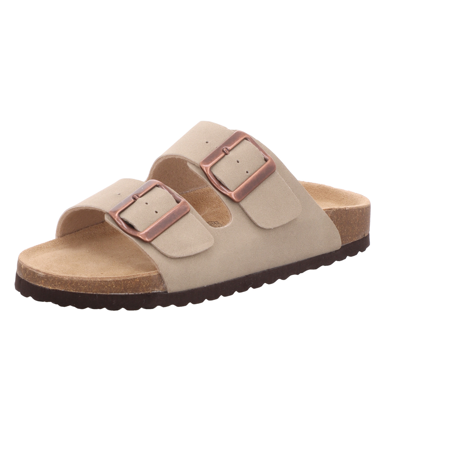 Alyssa Damen-Pantolette mit Tieffußbett Taupe
