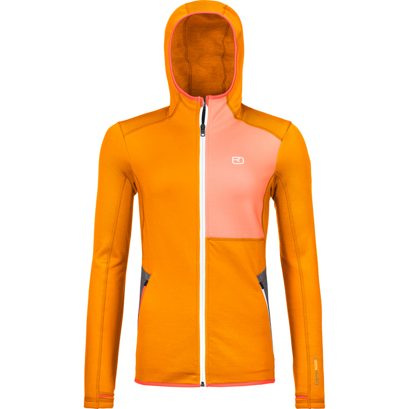 Ortovox Damen Fleece Hoodie Jacke