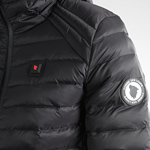 Doudoune Capuche Chauffante Otawa Noir