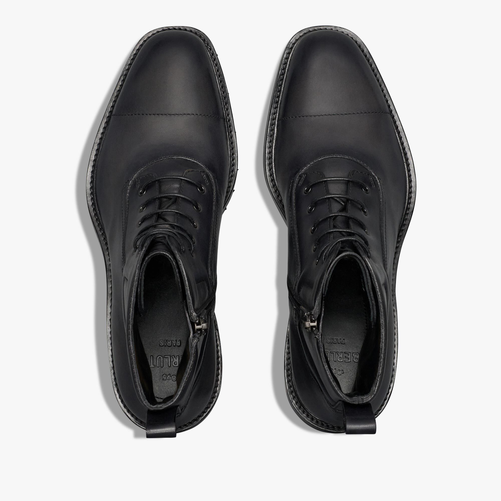 Bottine Profil En Cuir