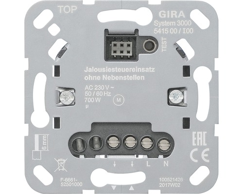 Gira 541500 jaloeziebesturingselement zonder hulpingang