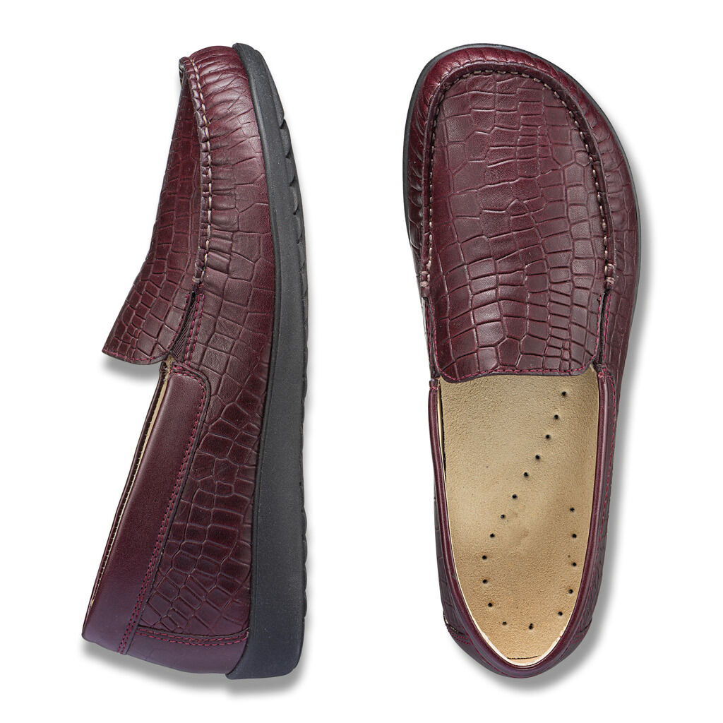 DAMEN - Mokassin AMINA bordeaux