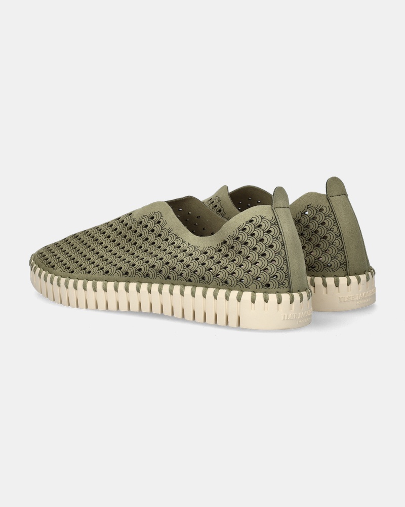 Ilse Jacobsen Tulip Instapschoenen  - groen