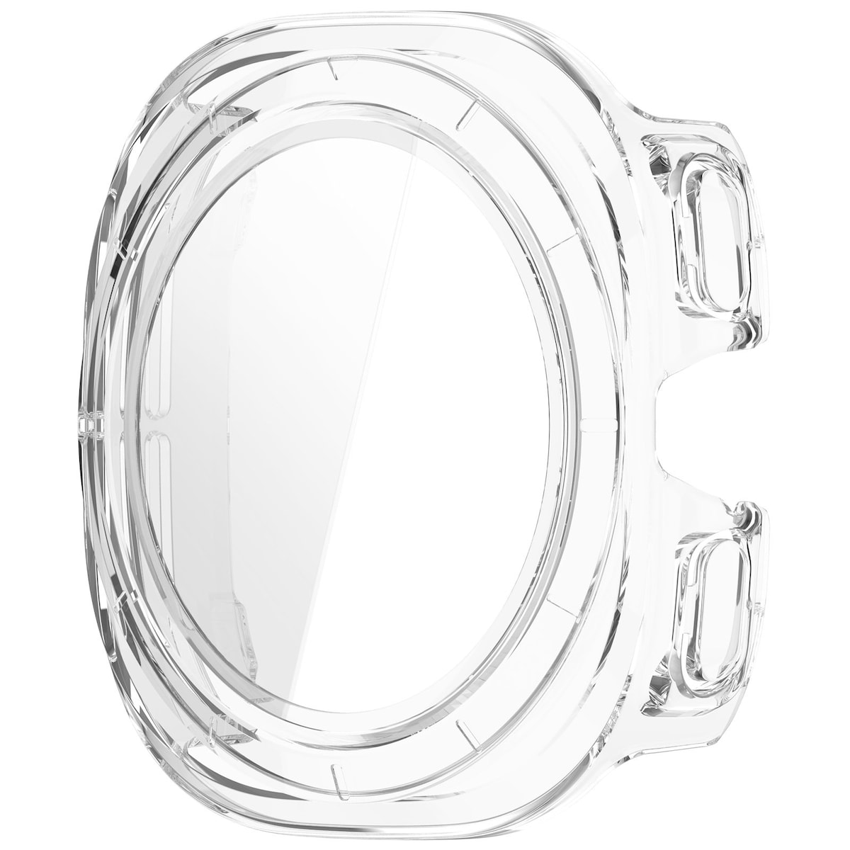 Samsung Watch Ultra 47mm veske med integrert skjermbeskytter Gjennomsiktig