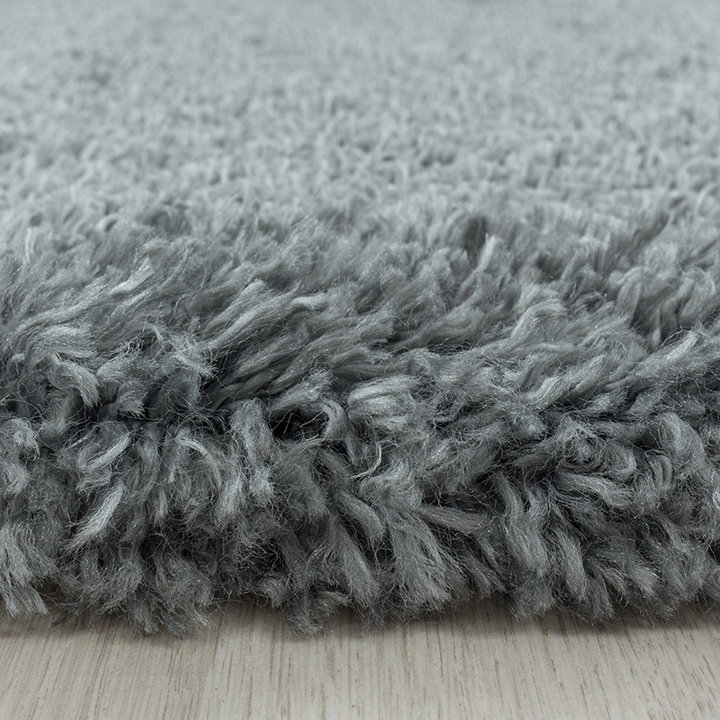 Hoogpolig vloerkleed - Fuzzy Grijs | Stijlvol