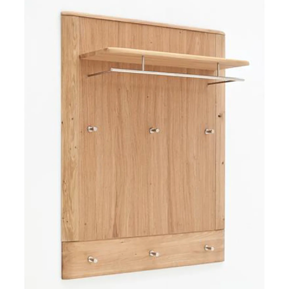 pegane Panneau vestiaire chêne poutre blanchi