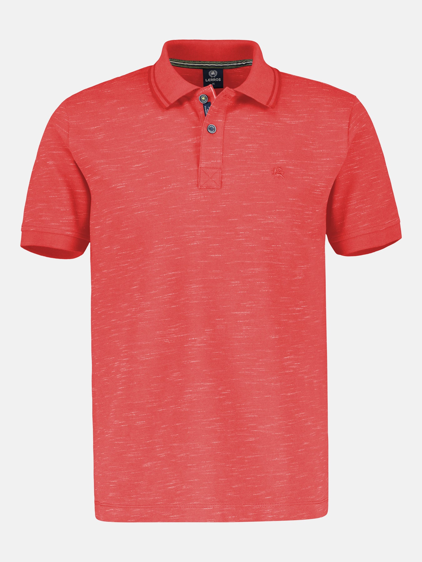 Poloshirt in Two-Tone-Piqué