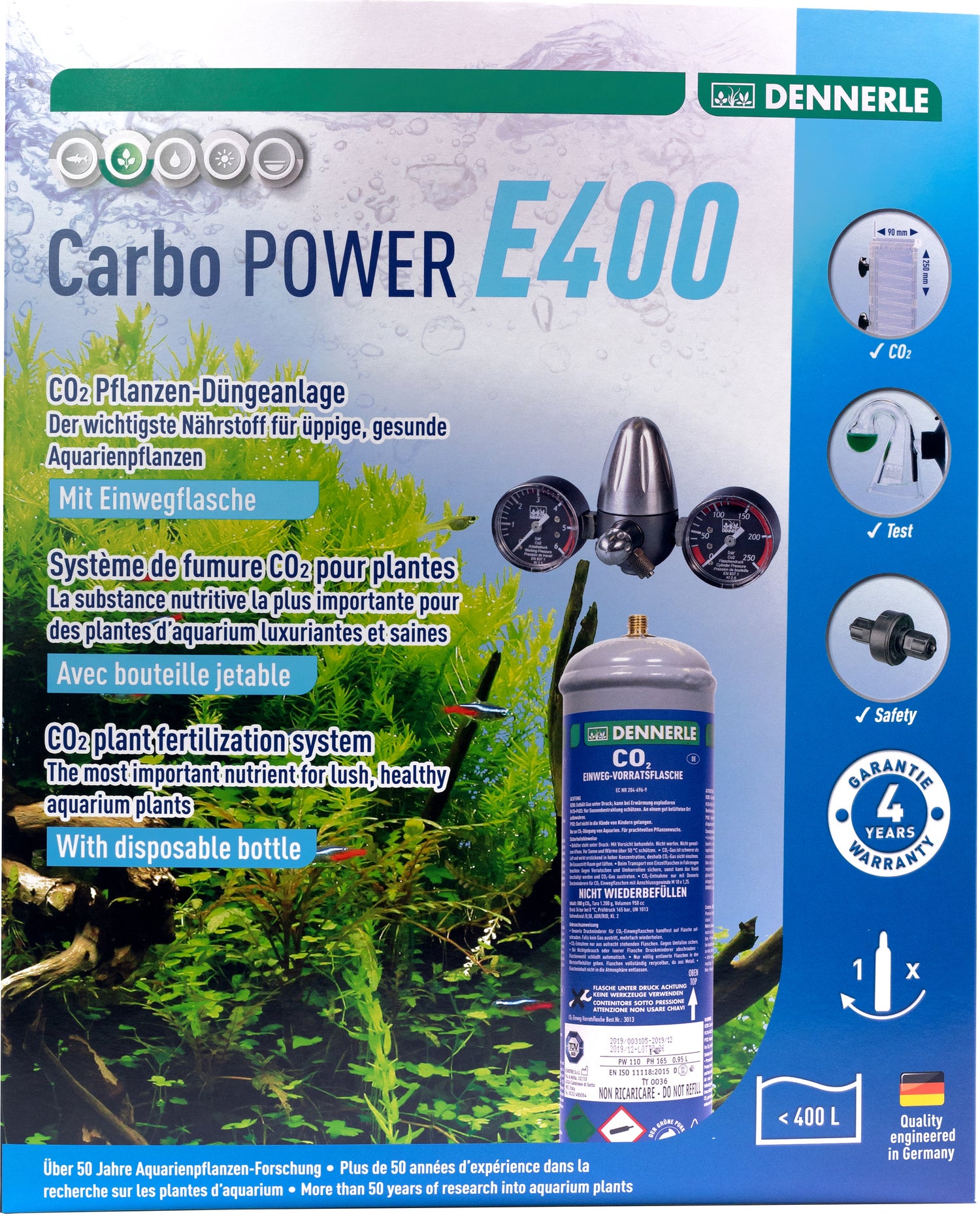 Dennerle plantenbemestingsset Carbo Power E400