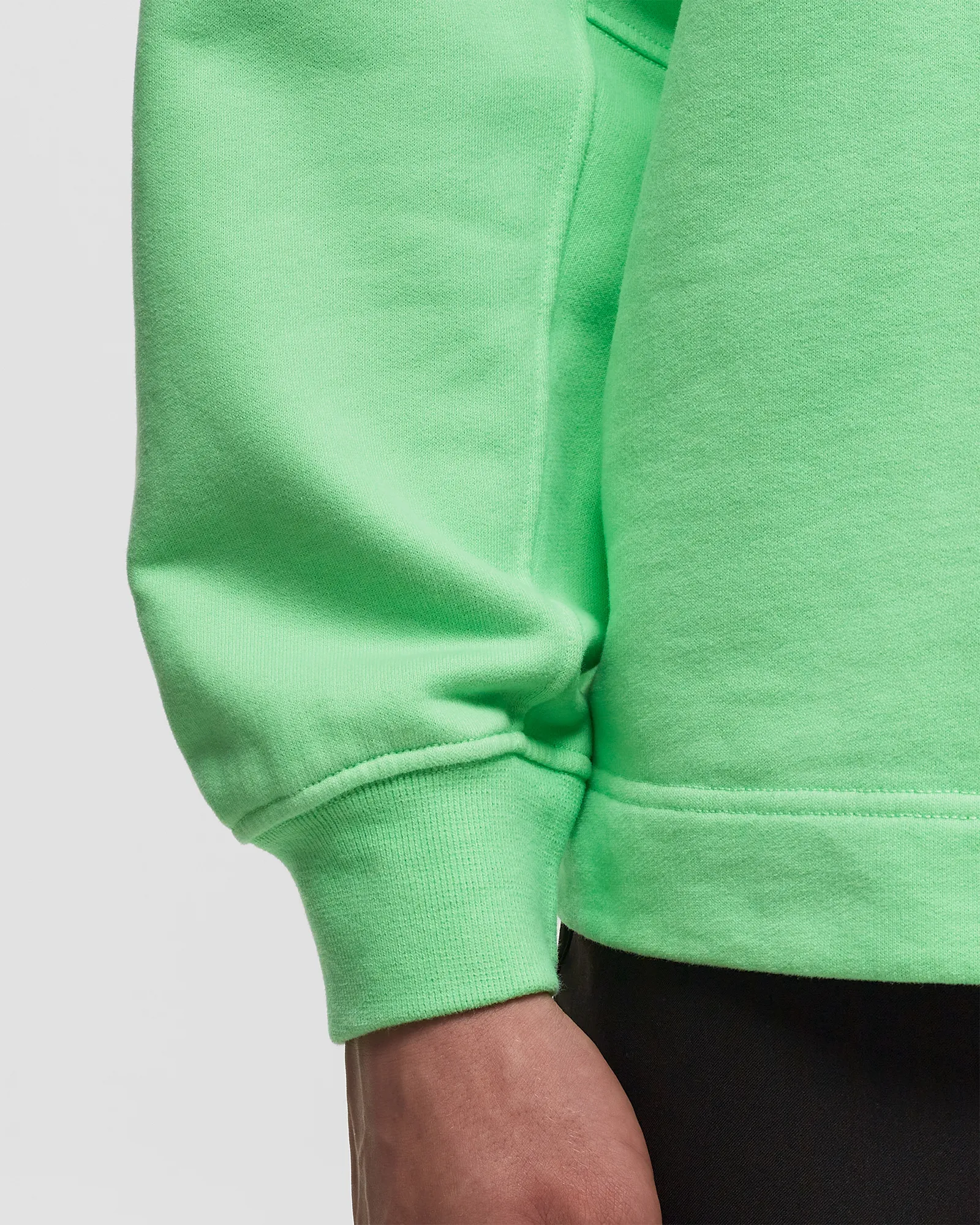 Stone Island SWEAT-SHIRT BRUSHED COTTON FLEECE, GARMENT DYED