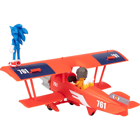 Sonic flyvemaskine med Tails figur