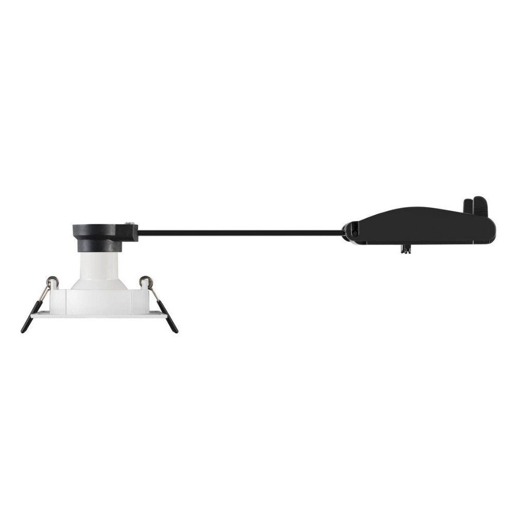 Nieuwe Tria inbouwplafondlamp in wit GU10 82mm vierkant