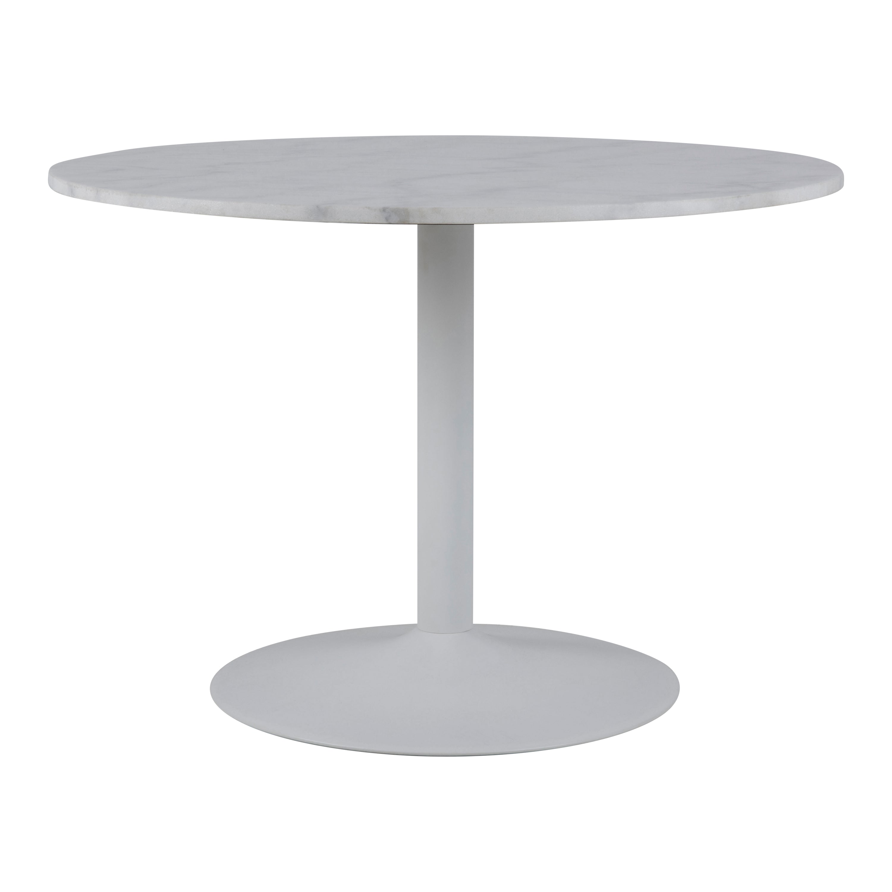 by fonQ Marble Eettafel Marmer - Ã 110 cm - Wit