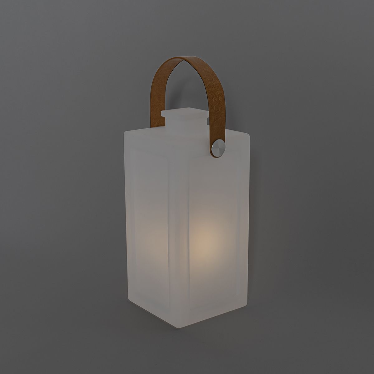 Moderne tafellamp wit flame effect oplaadbaar IP44 - Stard