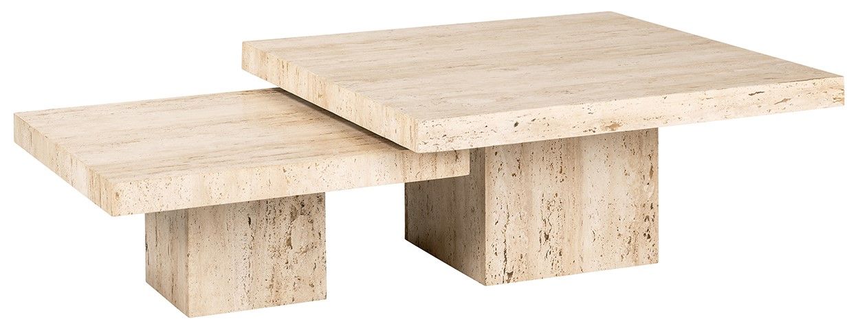 Salontafelset 211707 La Cantera B80 x D80 x H35.5 cm
