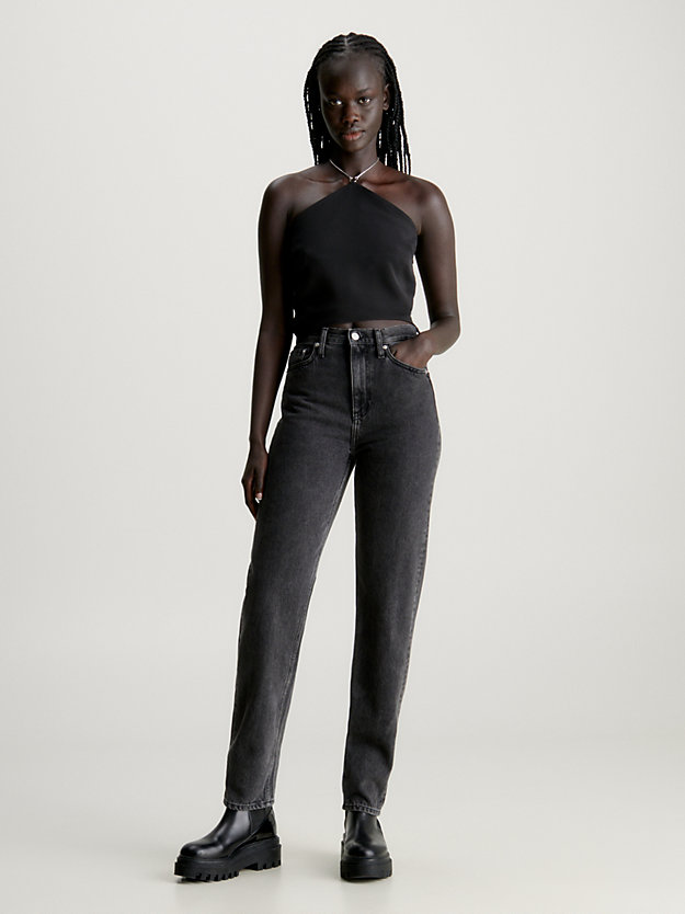 Calça jeans slim reta autêntica