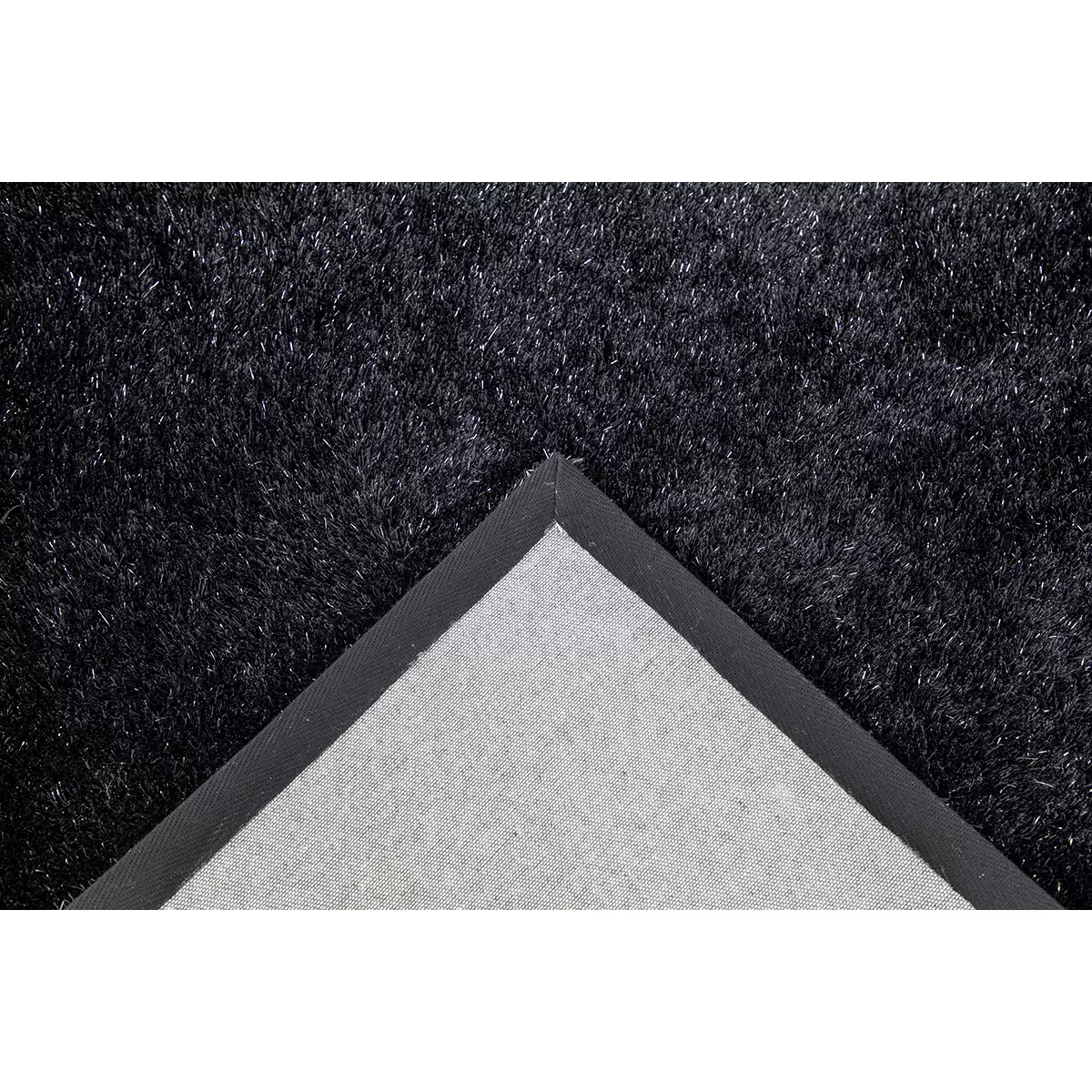 Langflorteppich Shaggy Star Best Price Schwarz