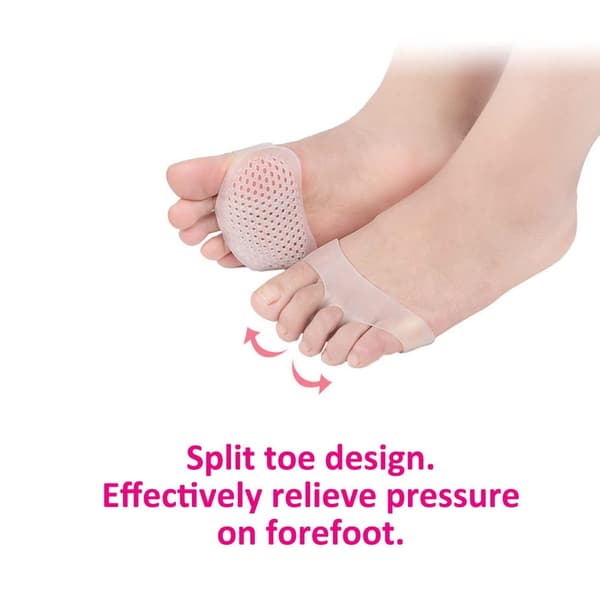 INF Forfotspute for smertelindring Gel Clear 5 par