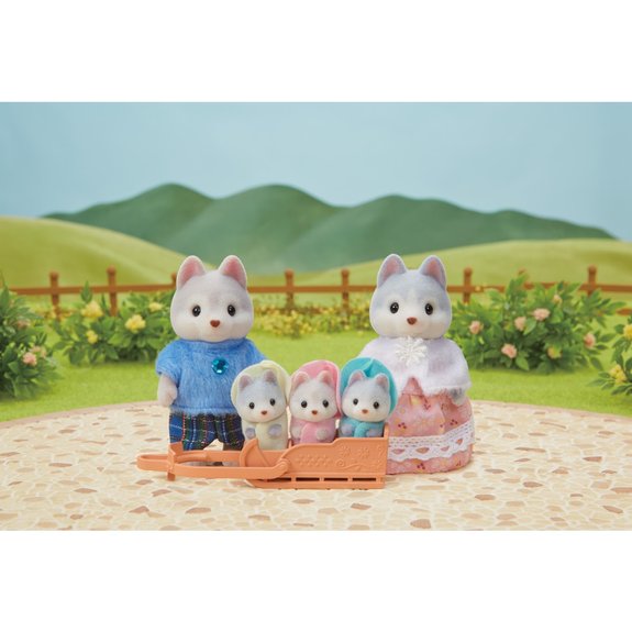 La Famille Husky Sylvanian Families 5636