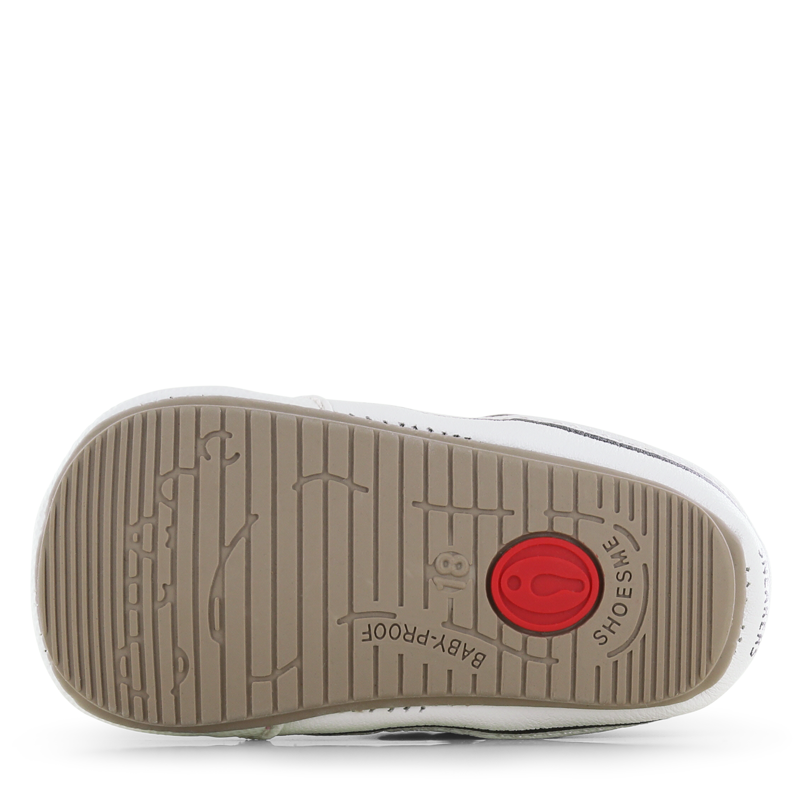 Shoesme taupe BABY-PROOF® schoentje Nubuck | Jongens schoenen